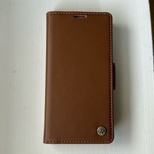 iPhone 15 PRO - BRAND NEW leather folio wallet case